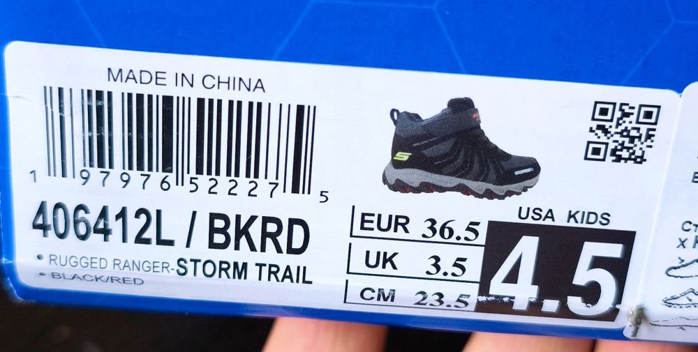 Skechers Rugged Ranger- storm trail  36 .5
Storm Trail
Pa3Mep: 36.5