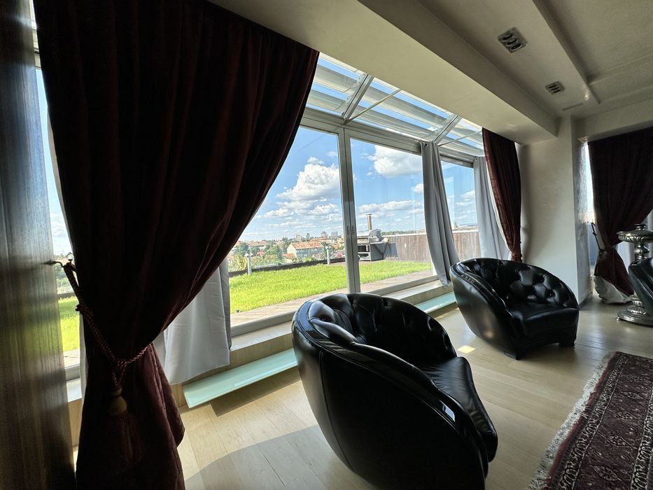 Set canapele piele naturala