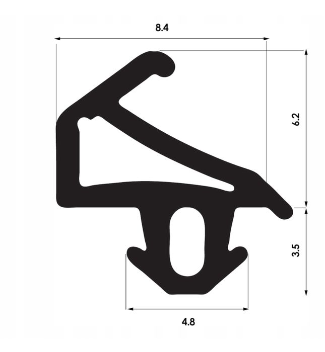 Уплътнение за прозорец PVC