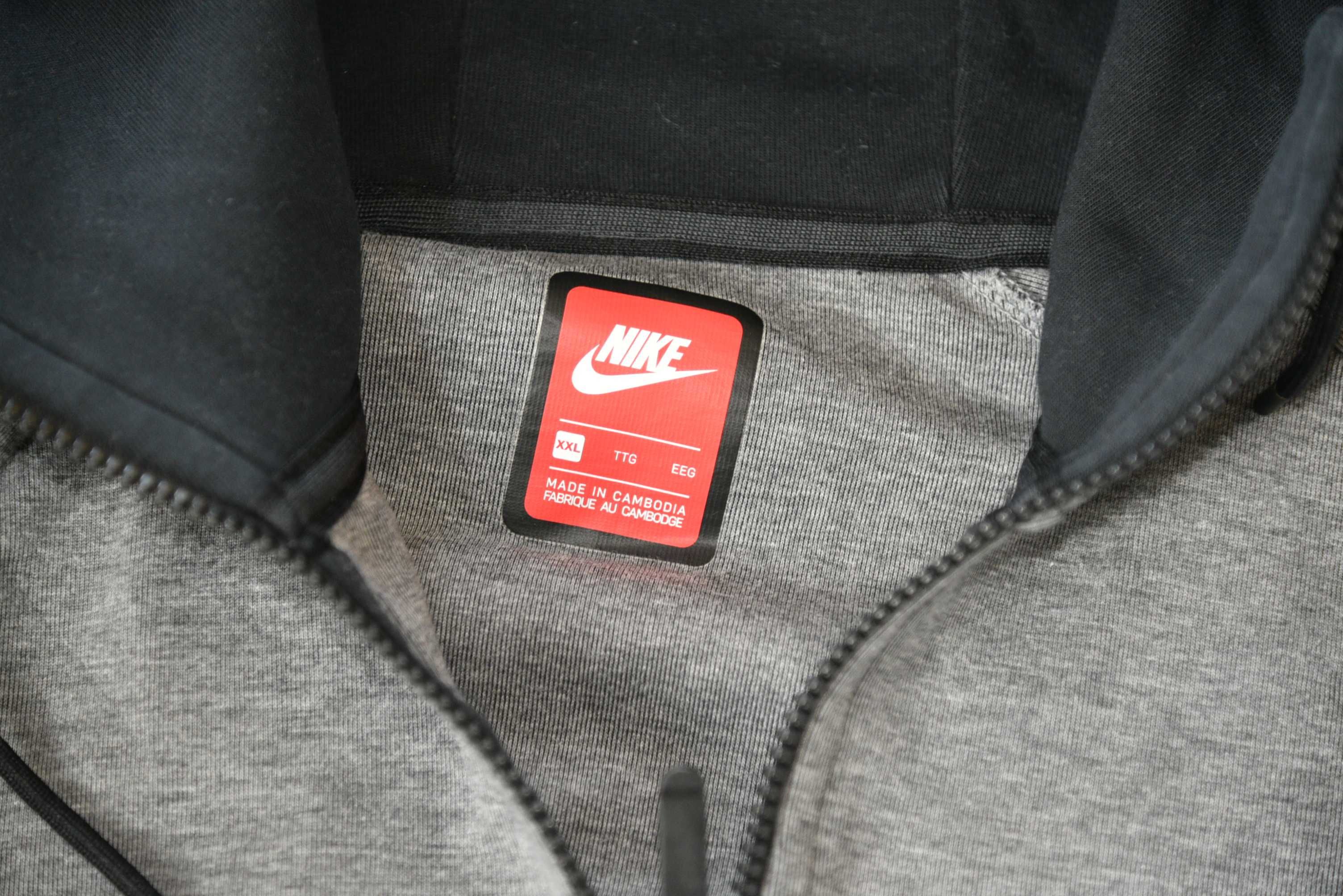 Nike Tech Fleece Оригинално мъжко горнище анцуг размер XXL