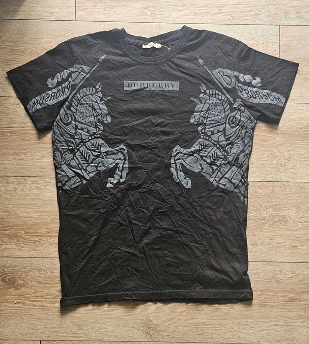 Tricou Burberry London, negru, barbati , mărimea S