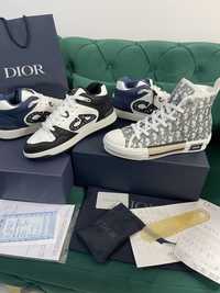 Adidasi Christian Dior piele naturala colectie noua Full Box