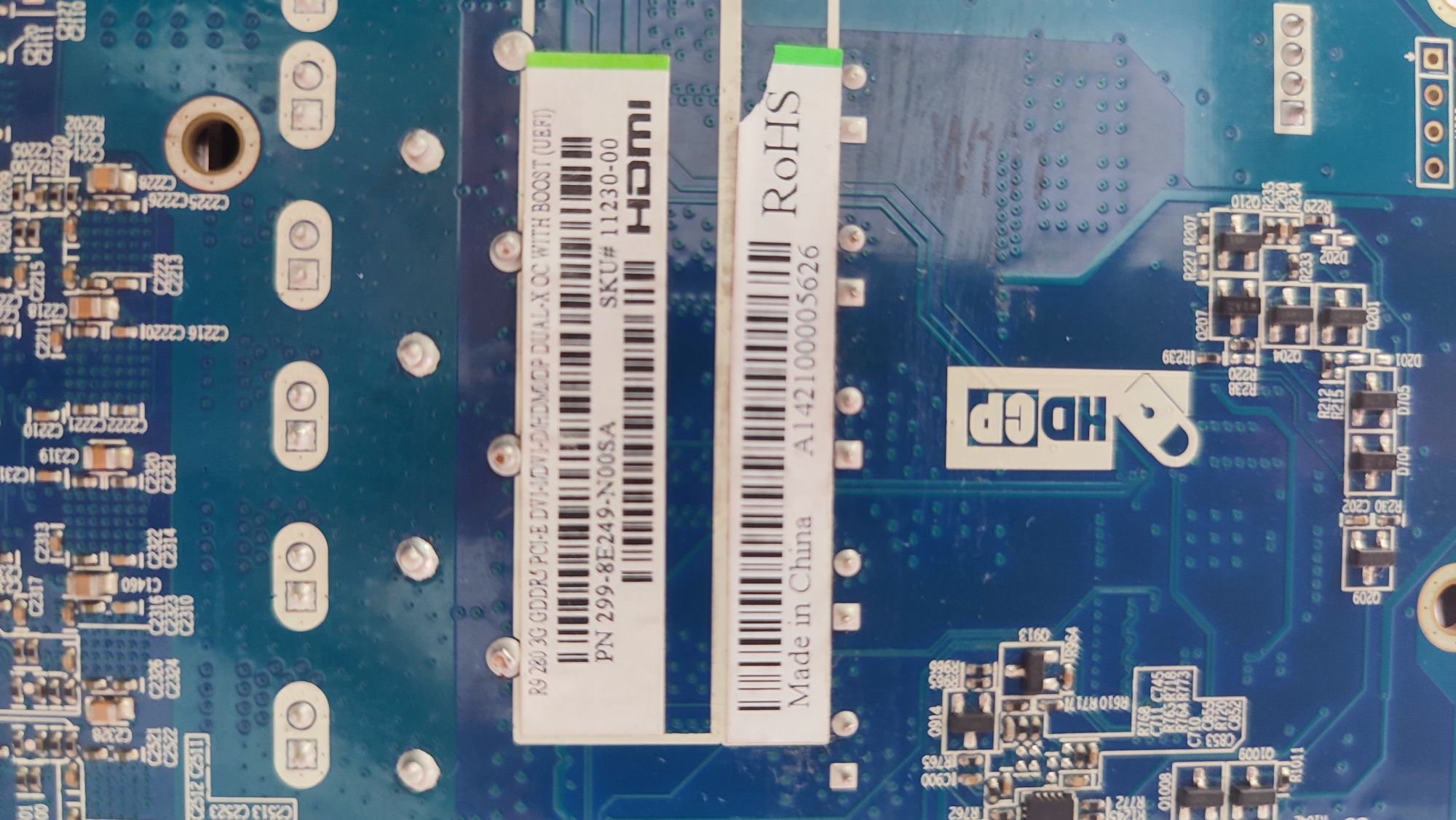 Видеокарта R9 280 3gb GDDR5