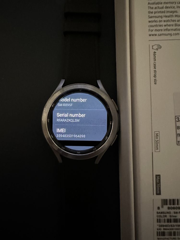 Samsung watch 4 46mm lte