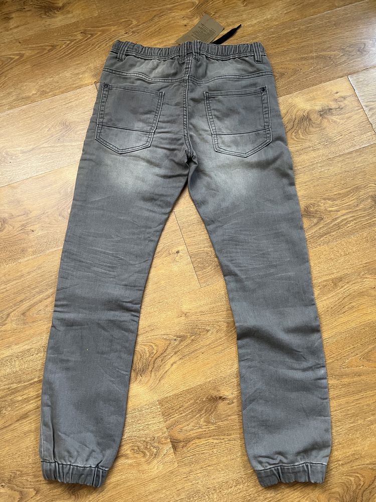Pantaloni Jeans Denim Jogger