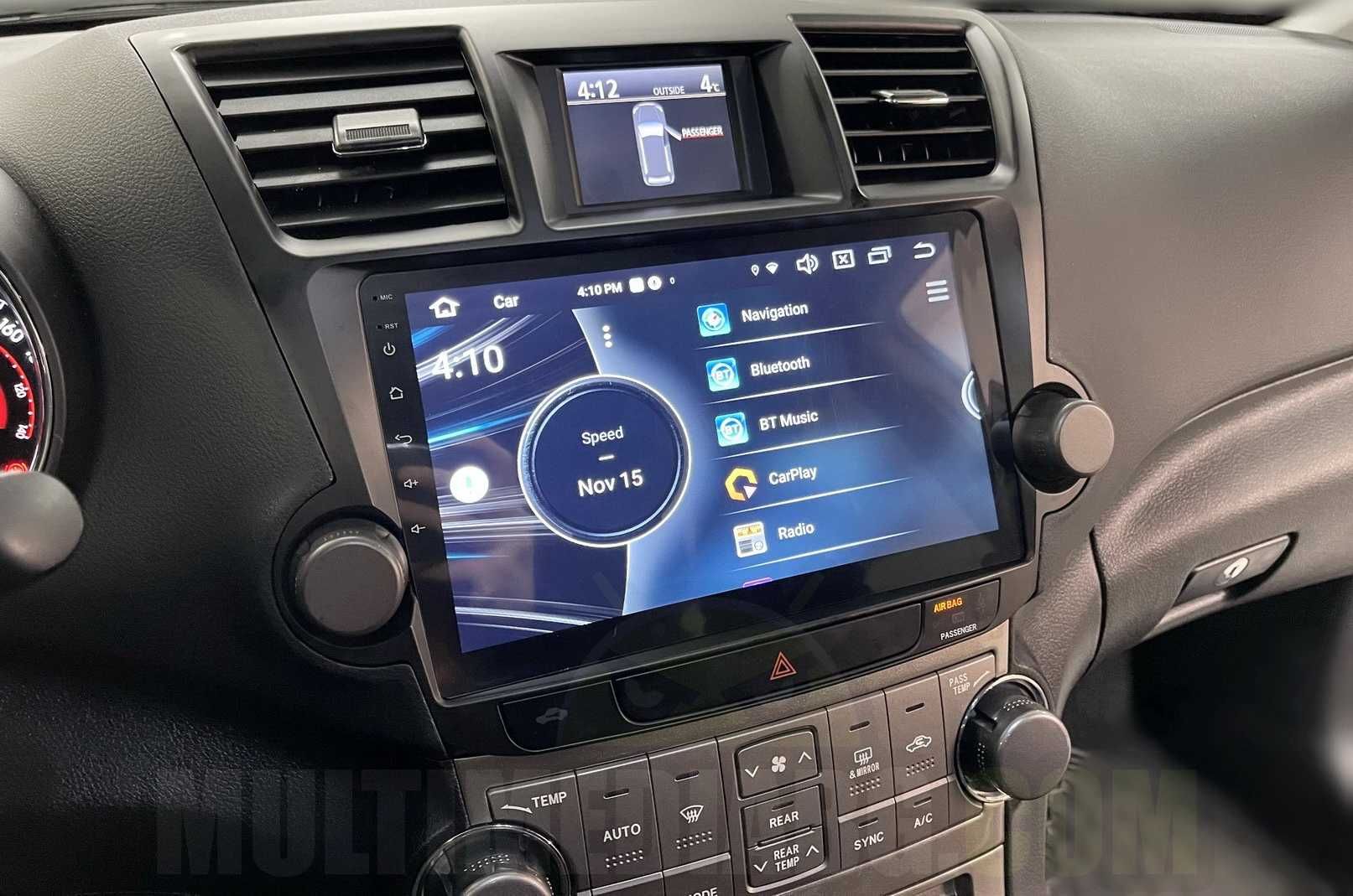 Toyota Highlander 2007 - 2013  Мултимедия Навигация Android
