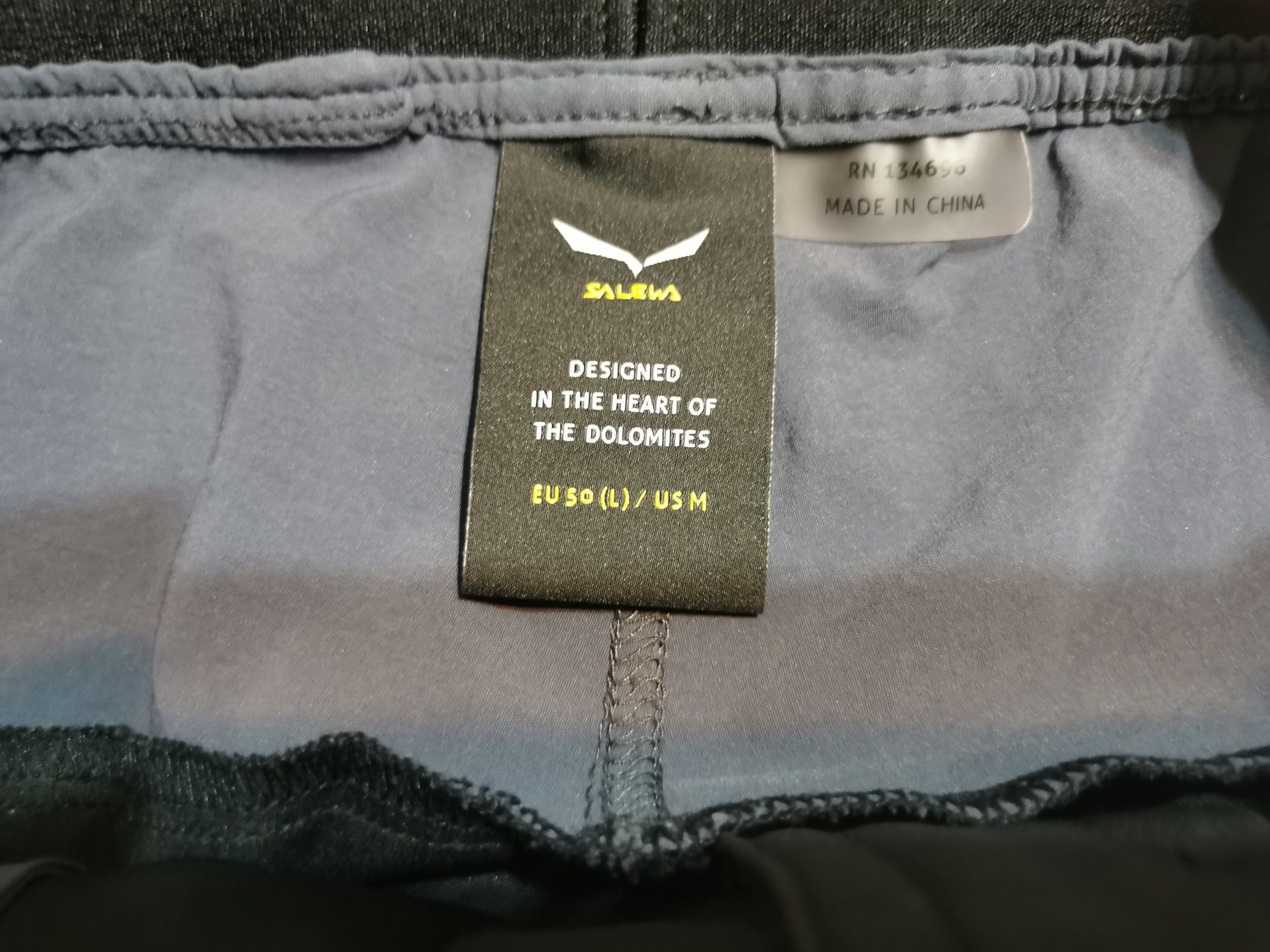 Pantaloni tehnici Salewa Pedroc Stormwall 50 bărbați