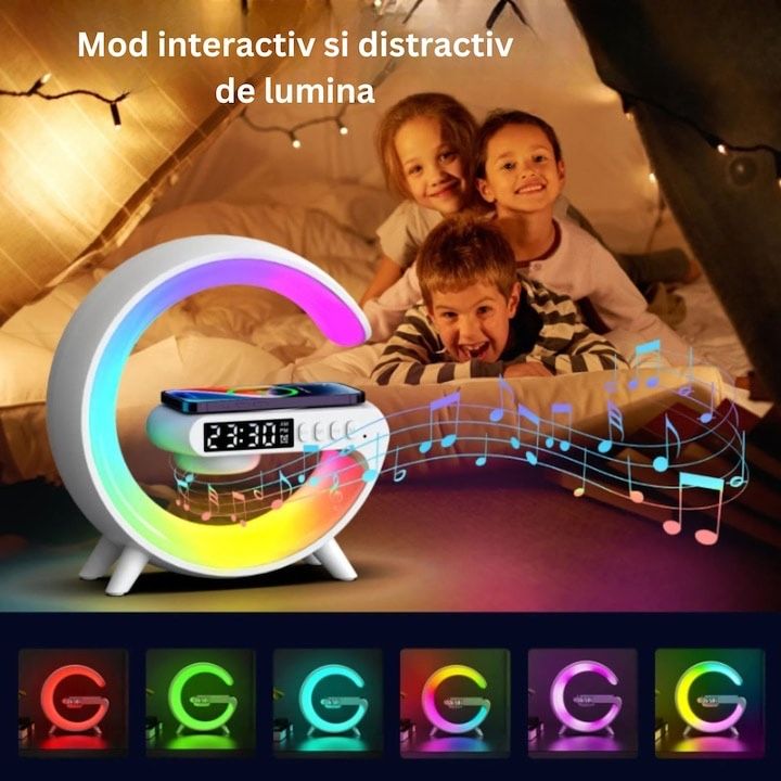 Incarcator wireless multifunctional