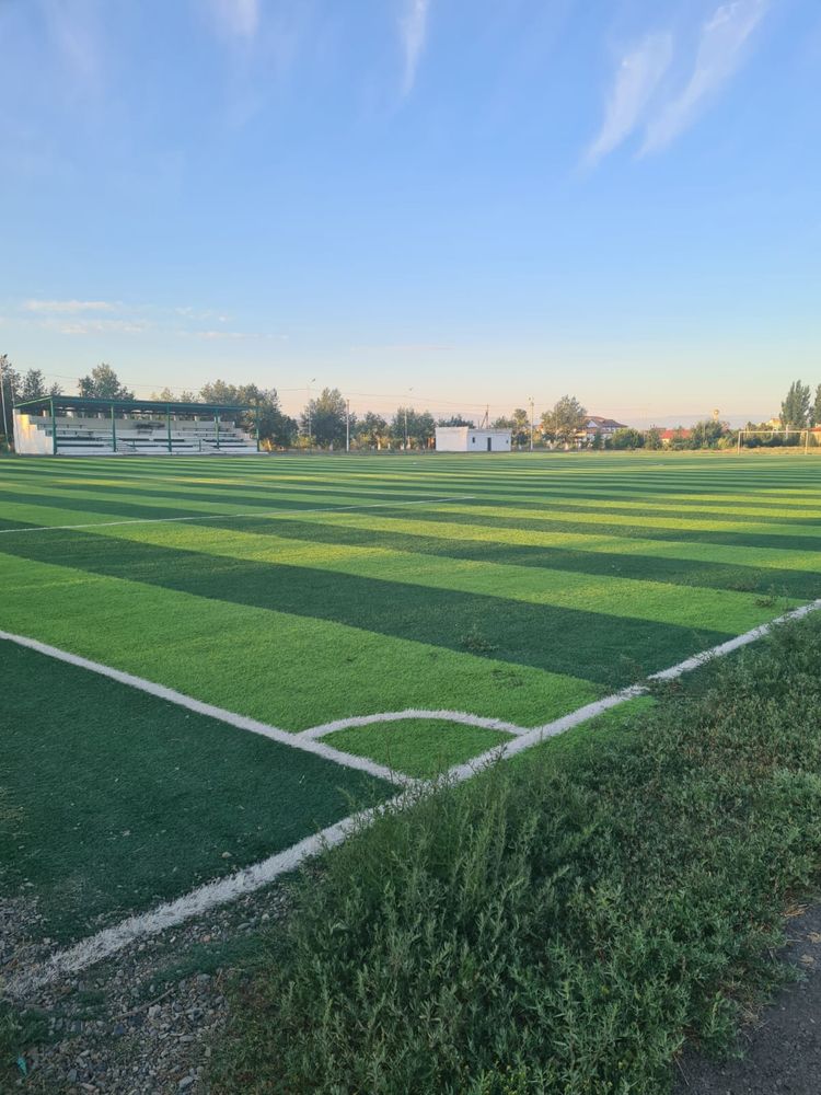 Спортивный газон для футбольных полей в Астане и Алматы