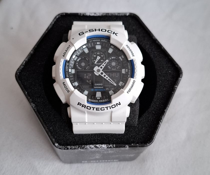 Ceas Casio G-SHOCK alb