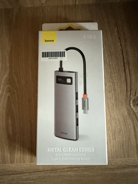 Ново USB хъб Baseus - 6 в 1, USB-C