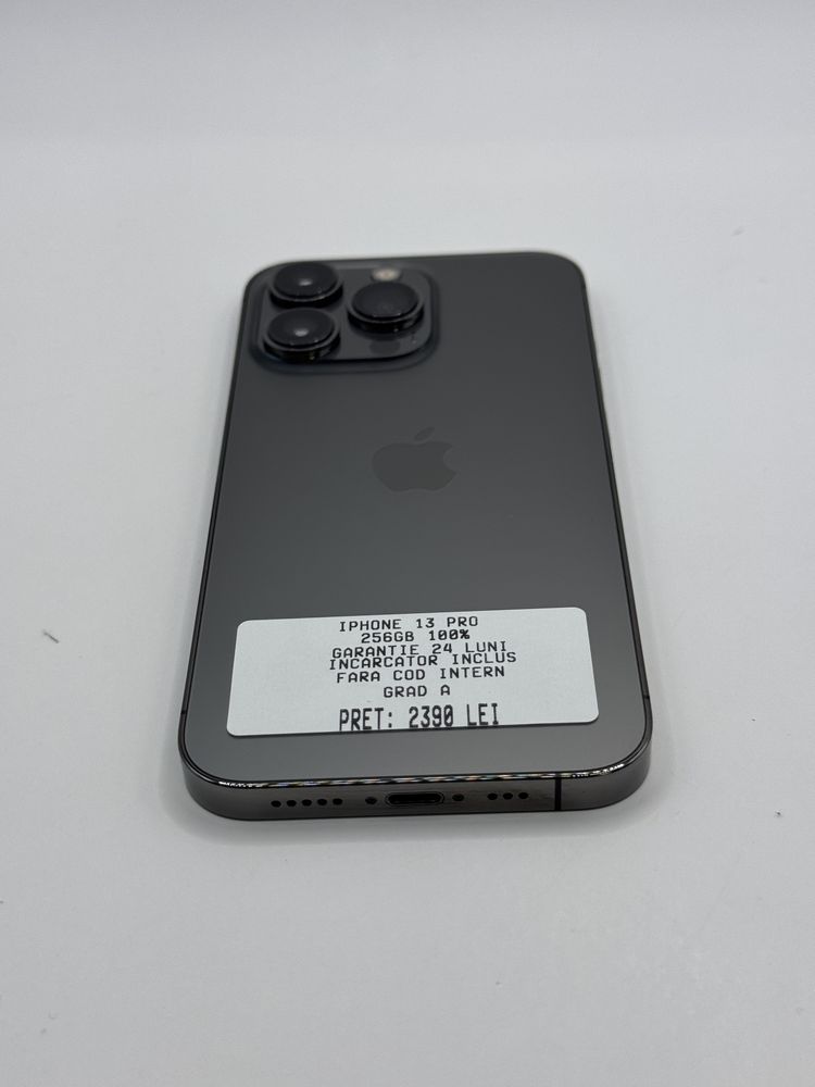 Magazin vinde iphone 13 pro 256gb 100% Garantie 24 luni Grad A