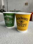 Двустенни хартиени чаши Jack Daniels