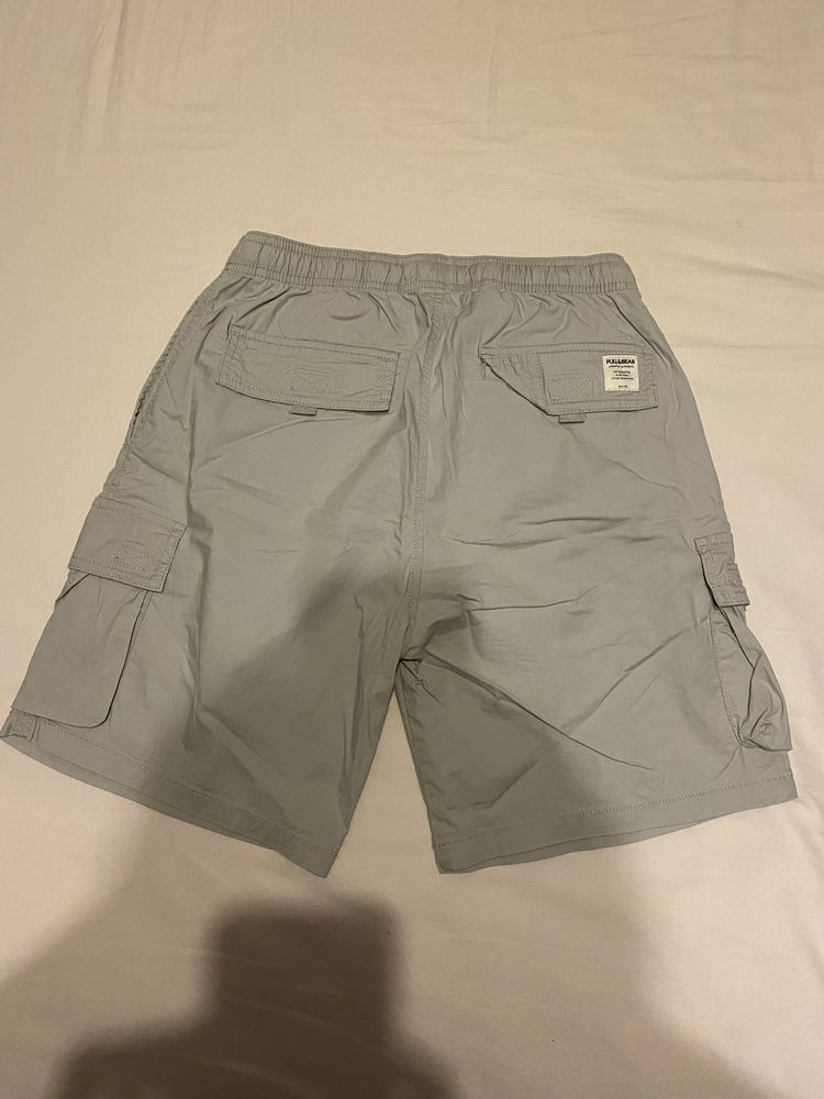 Pantaloni scurti Cargo gri