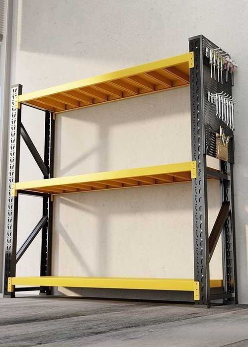 Металлический стеллаж для ванной с регулируемыми полками \ donagayam