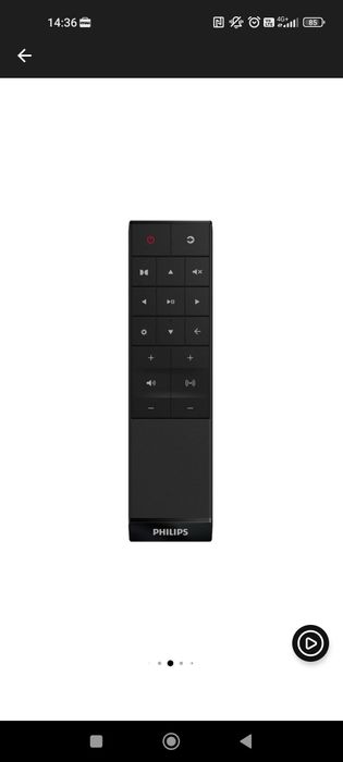 Soundbar Philips TAB8805/10, 3.1, 300W, Subwoofer Wireless, Dolby Atmo