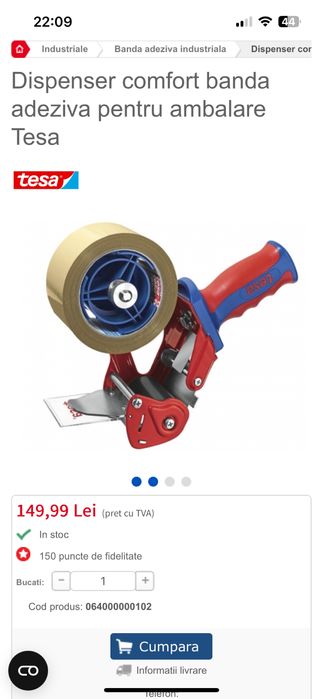 Dispenser manual TESA