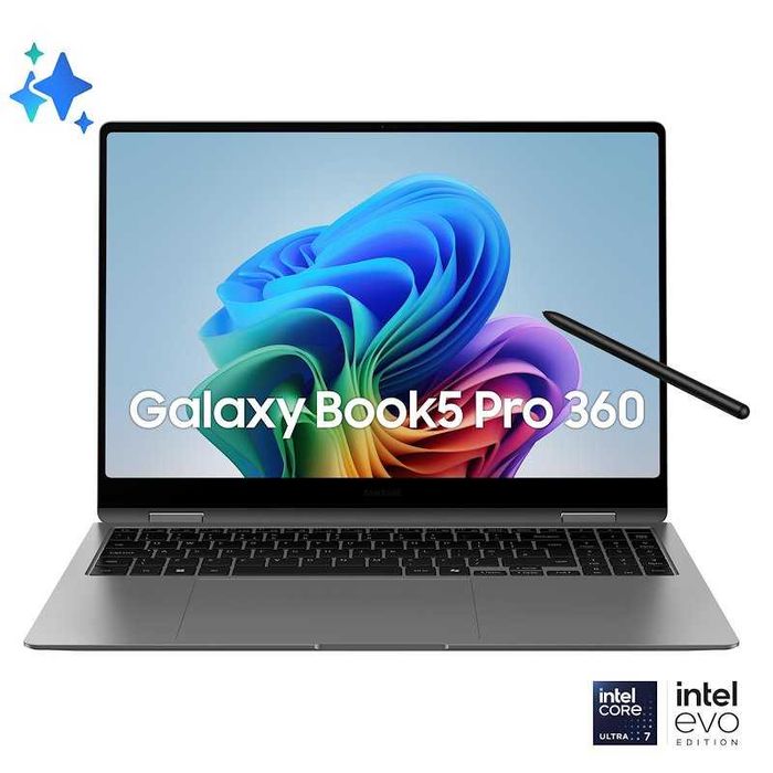 Samsung Book5 Pro 360 ,Ultra 7 16GB RAM 512GB 16" touch Spen open box