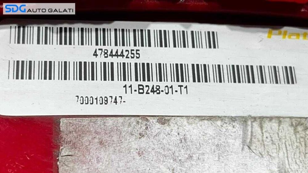 Stop Lampa Tripla Stanga Audi A4 B8 Berlina Sedan Limuzina 2008 - 2012 Cod 11-B248-01-T1 [L5824]