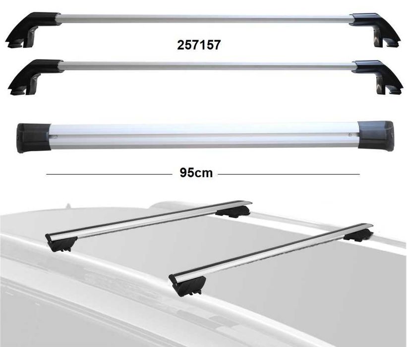 Универсални алуминиеви напречни греди за таван – 95 см   А250