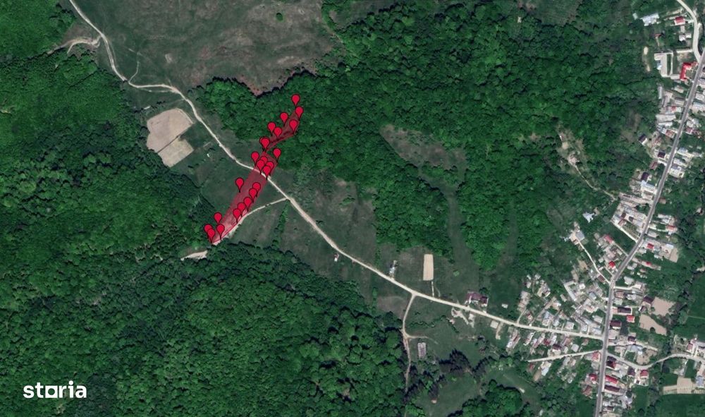 Teren Vulcana Bai direct proprietar 6736 mp 10 euro/mp faneata