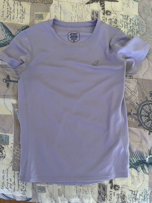 Тениска “asisc” лилава