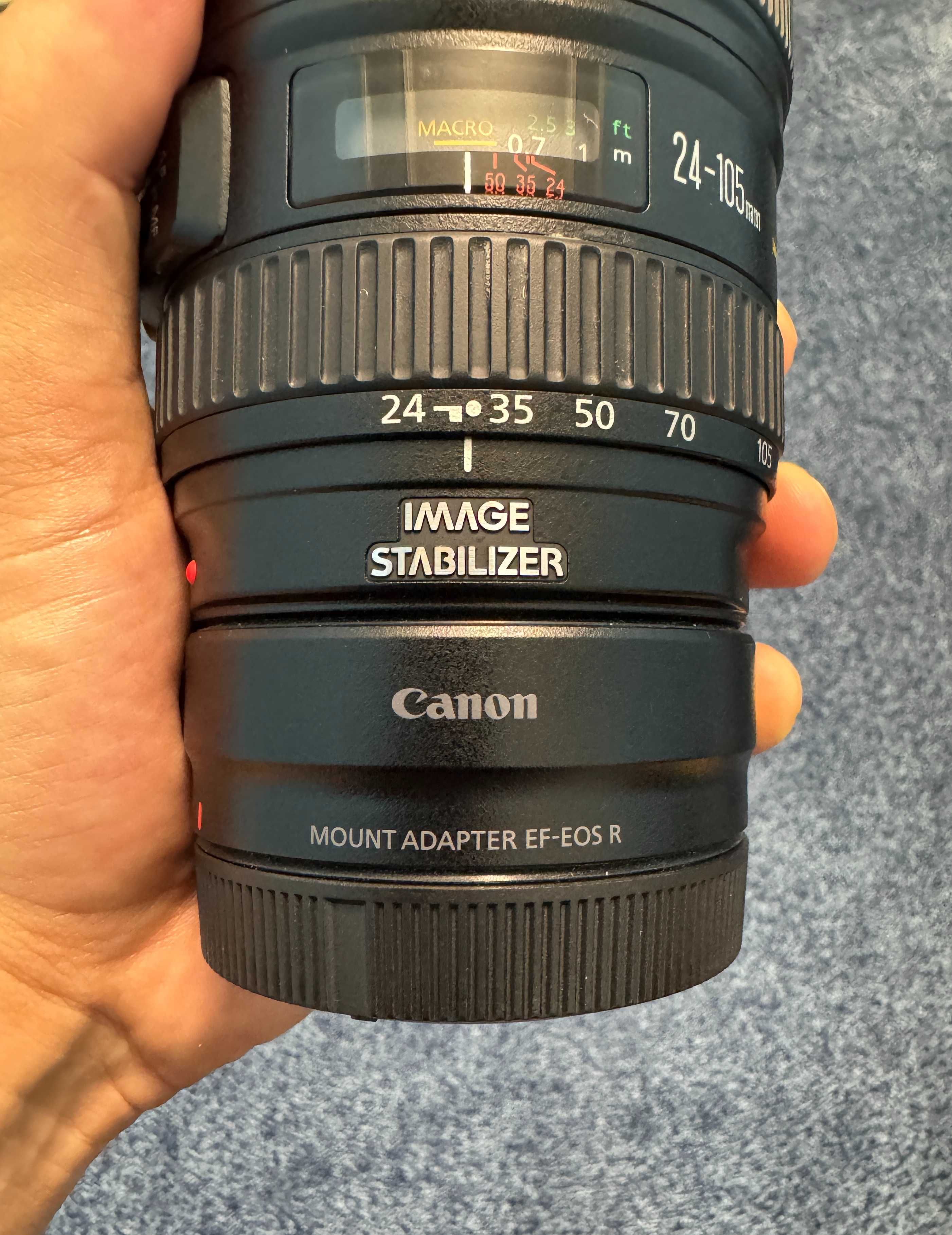 Canon EF 24-105mm f/4 L is USM Obyektiv, Juda yaxshi holatda