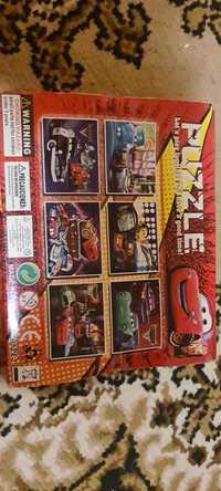 Puzzle cuburi- copii- Cars