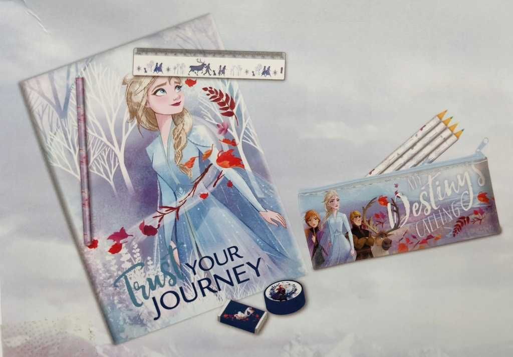 Disney Frozen II комплект за писане - 10-части училище комплект