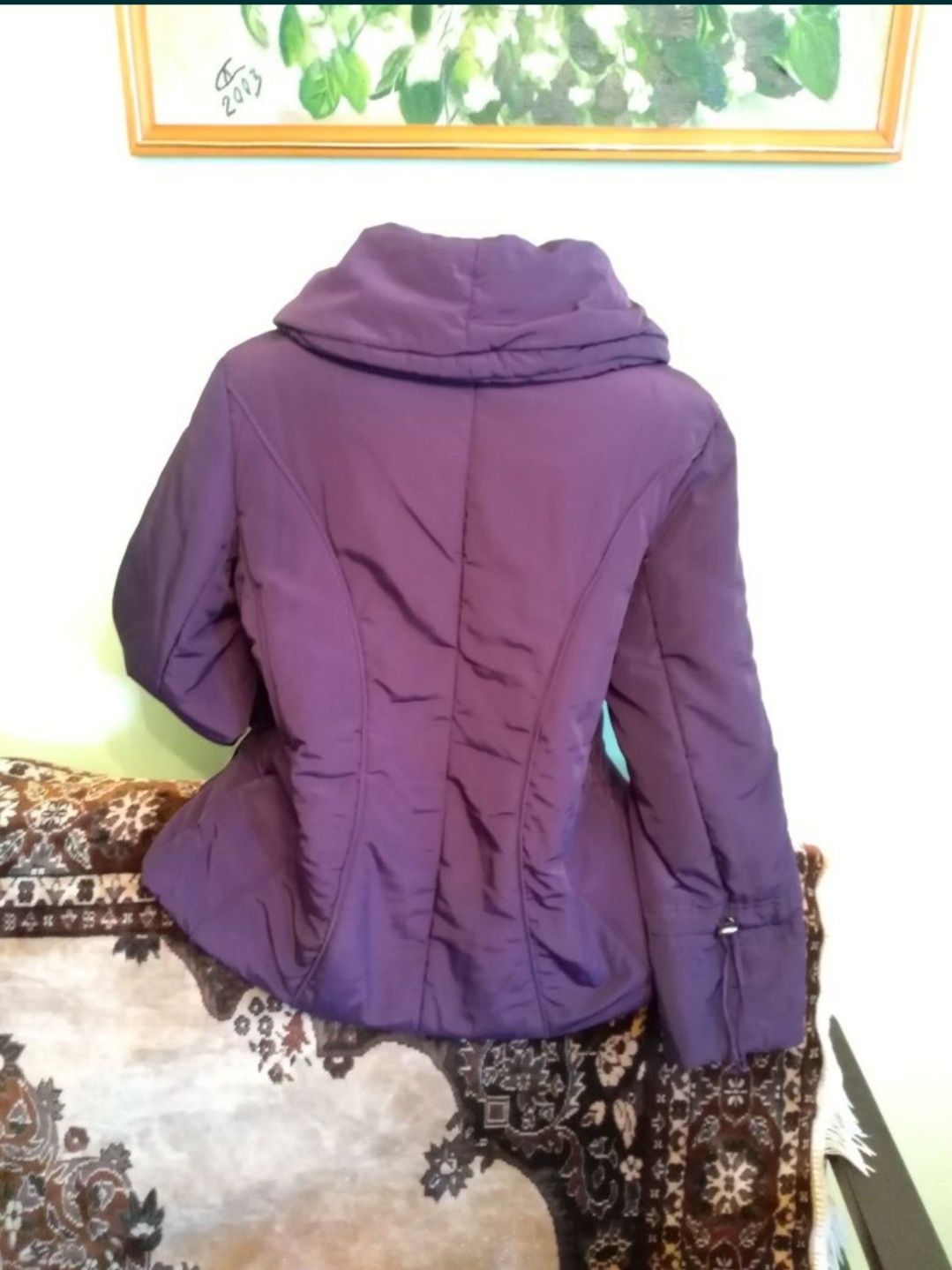 Куртка женская фиолетовая