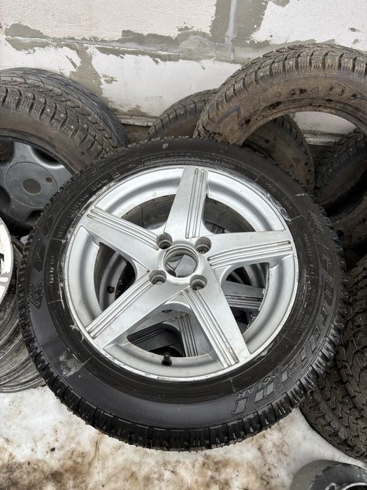 Продам диски р14 4/98 с зимней резиной 185/60/14