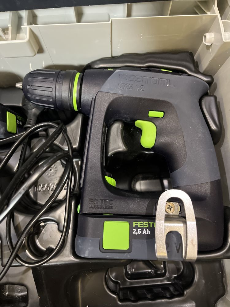 FESTOOL CXS 12 2.5 алумулаторем винтоверт