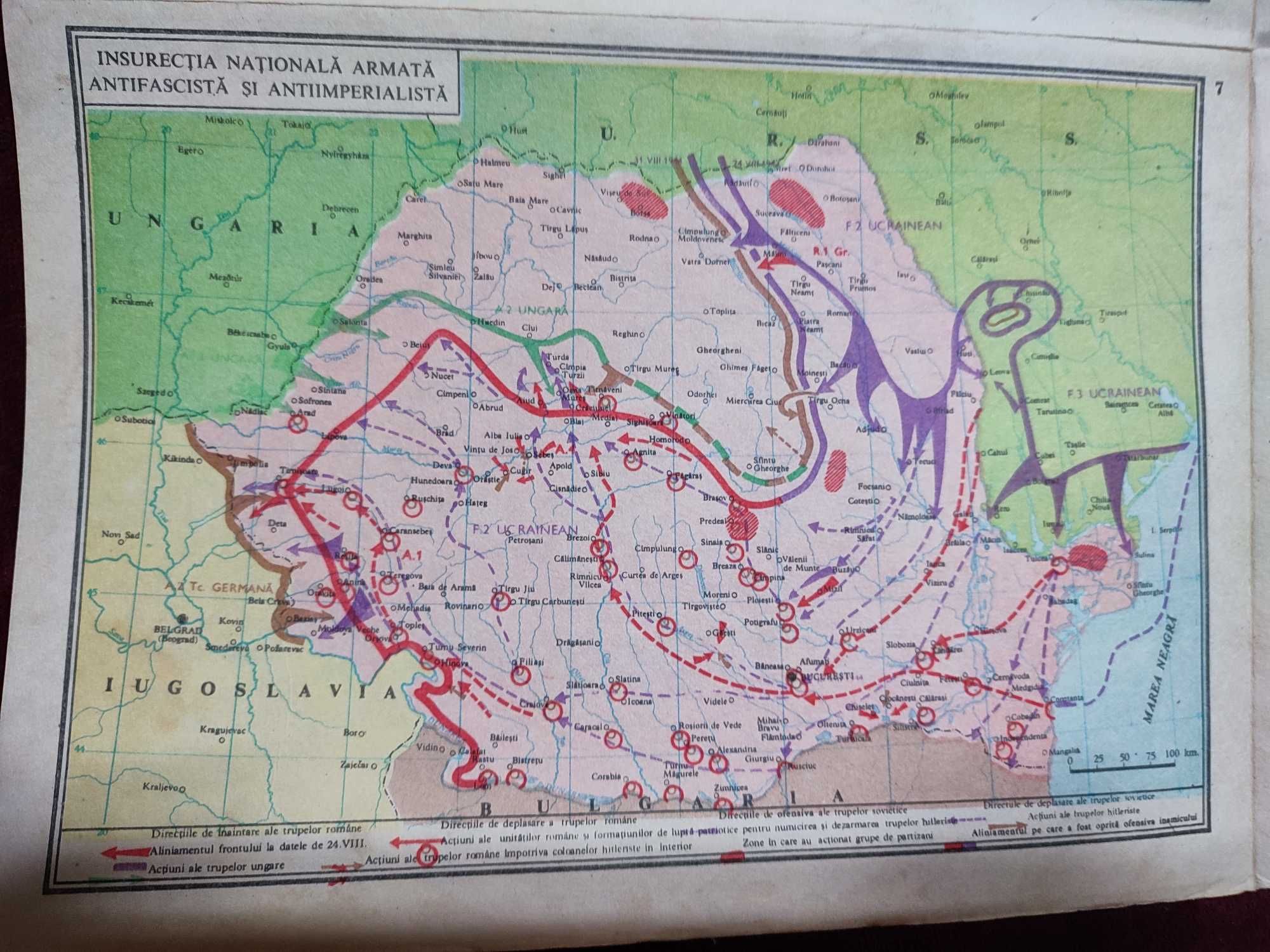 Romania Mare-Harti preluate din "Atlas pentru istoria Ronaniei"