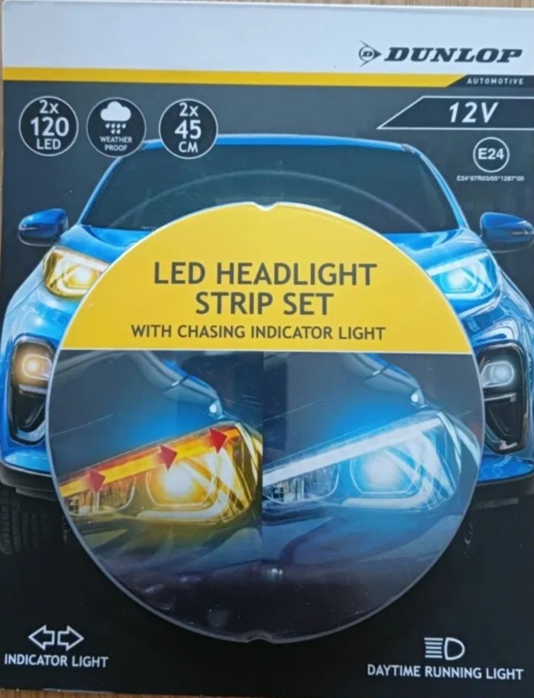 Dunlop LED ленти мигачи, фар