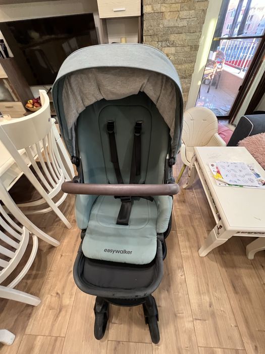 Бебешка количка Easywalker Harvey 2  2в1 Coral Green