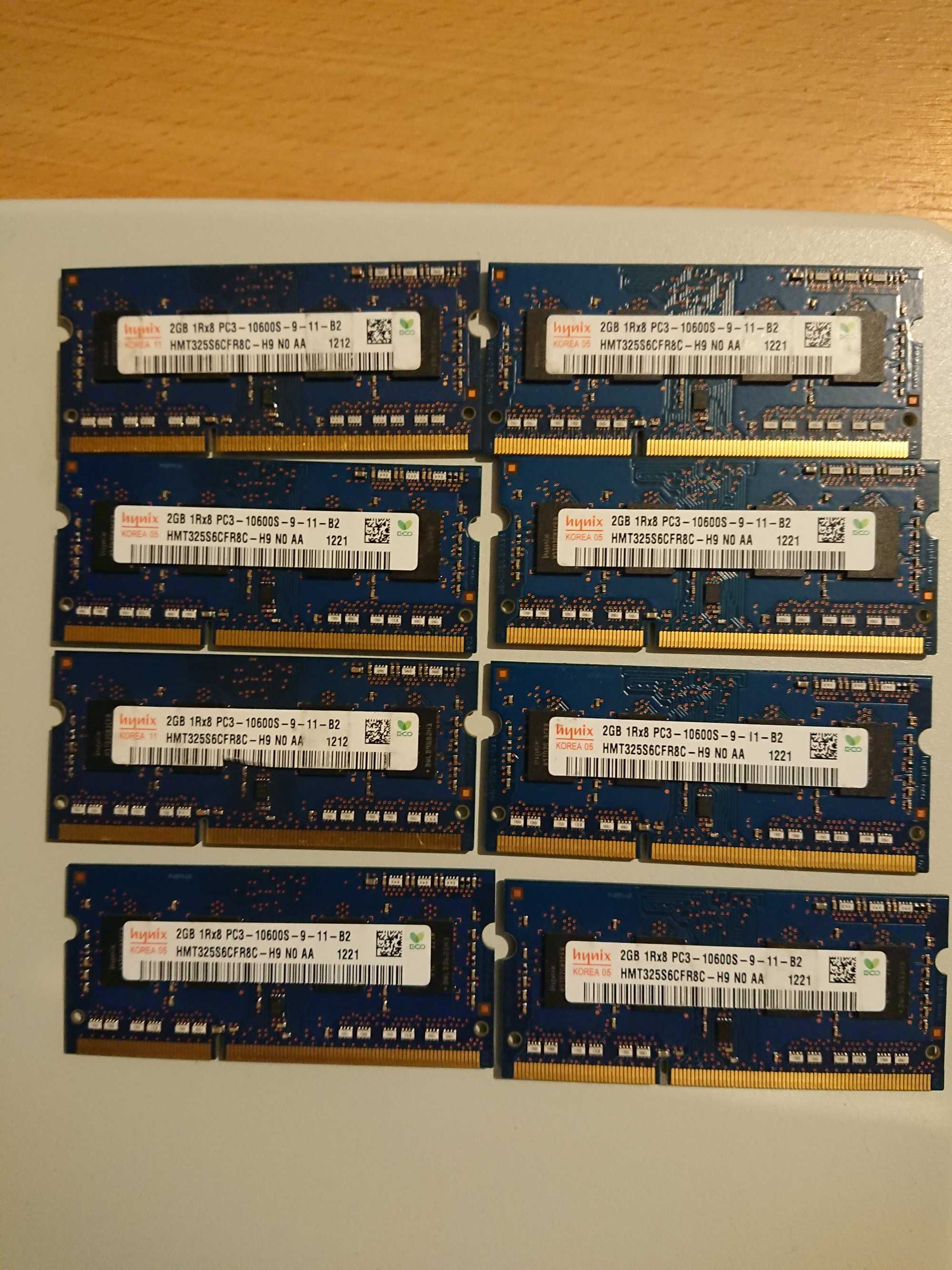 8x2gb ram HMT325S6CFR8C-H9 no AA