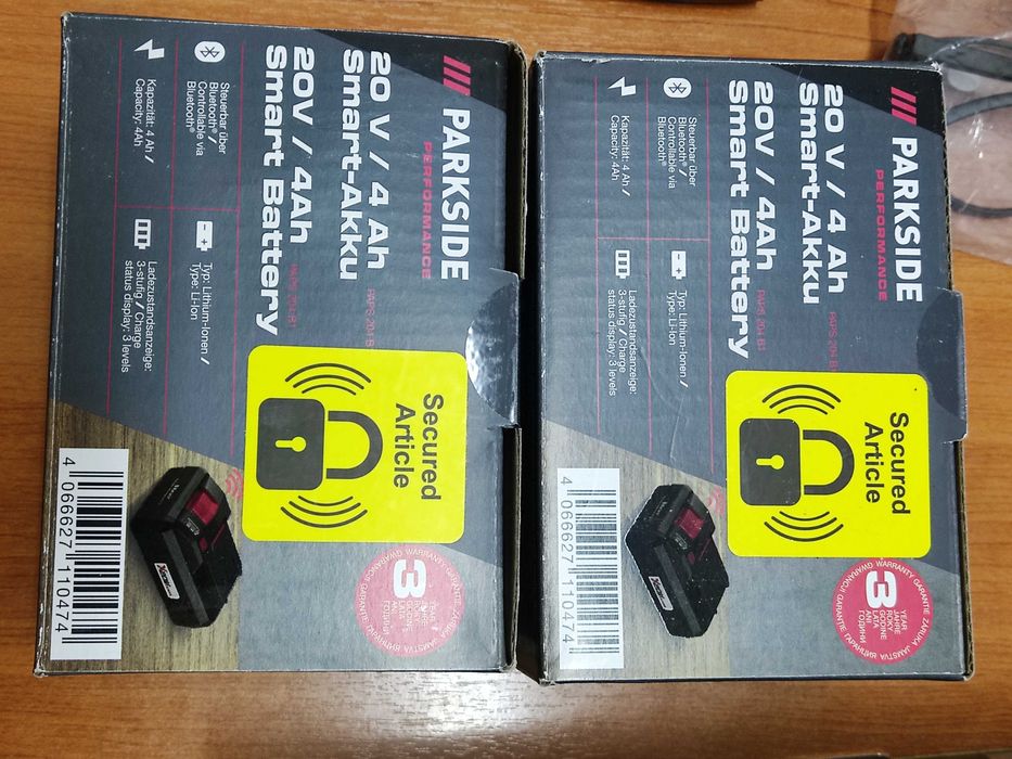 Acumulator PARKSIDE Performance 8 Ah si 4 Ah + incarcatoare