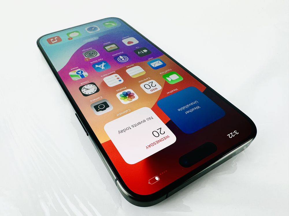 КАТО НОВ! Apple iPhone 15 Pro Max 256GB Black Гаранция!