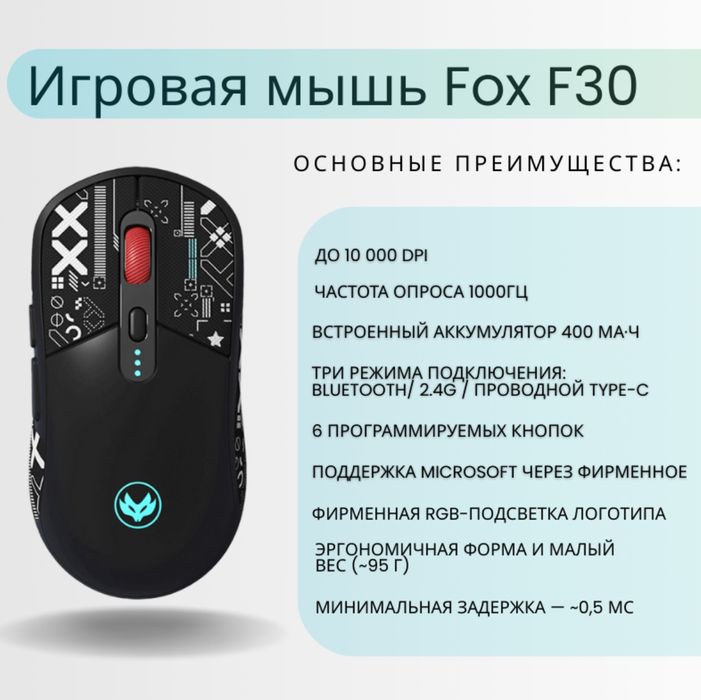 игровая мышь Fox F30