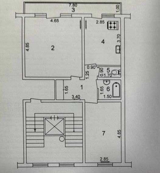 Ташсельмаш Ашхабад парк 2в3/2/9 65м²