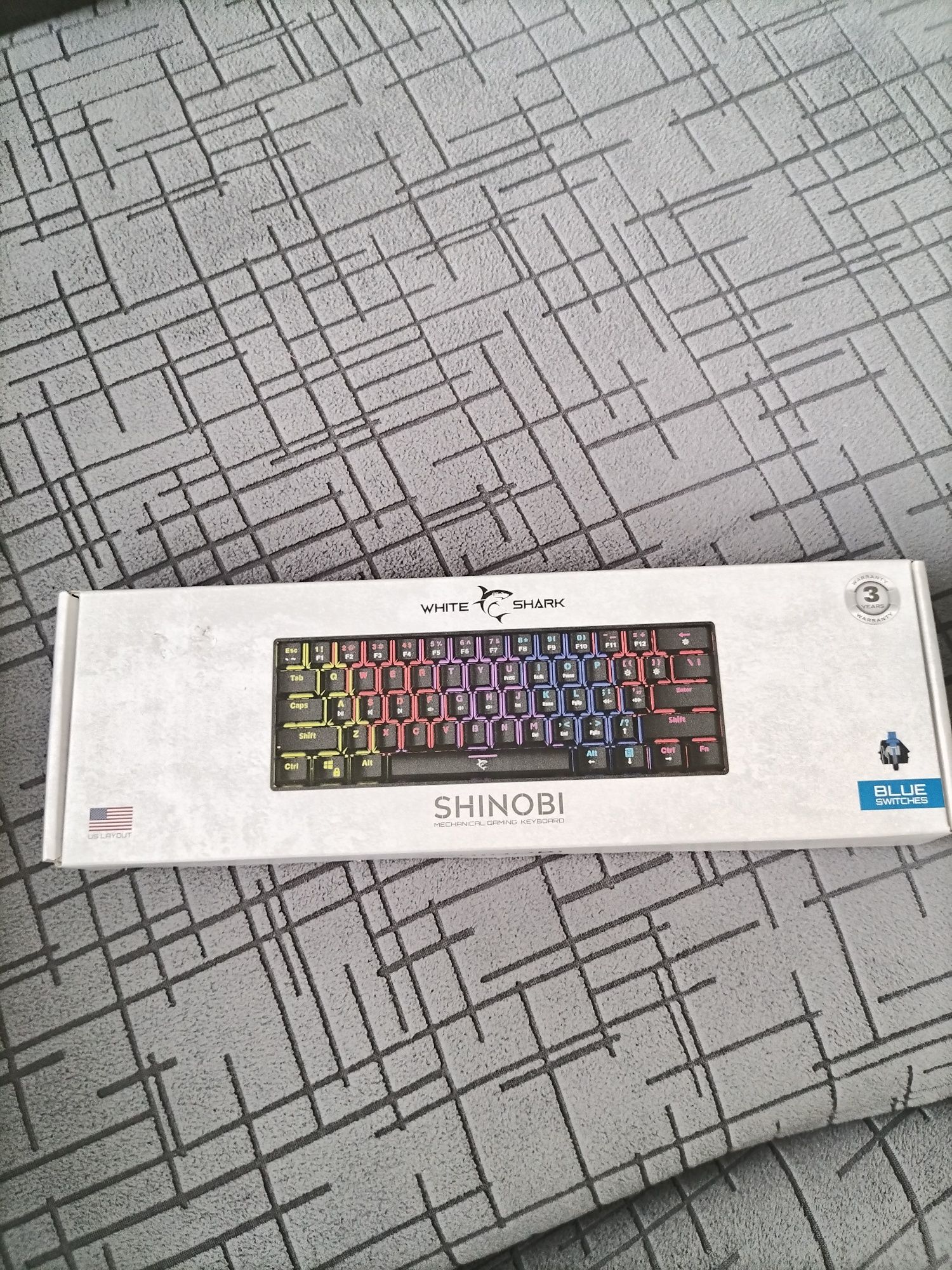 Геймърска Клавиатура White Shark Mhcal Keyboard Shinobi Bl