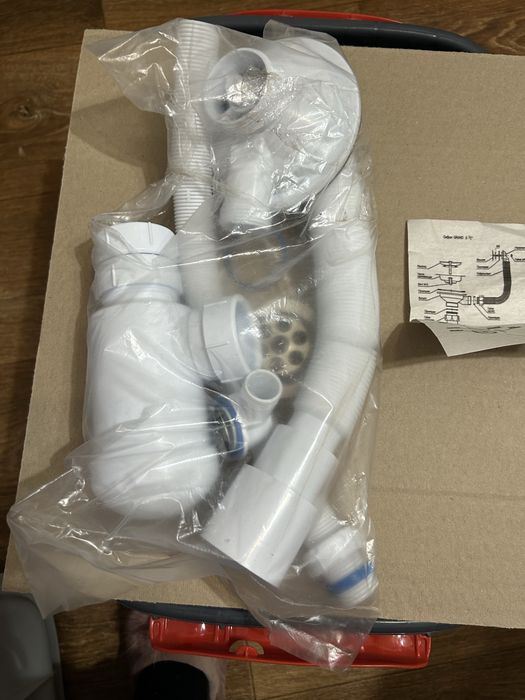 Сифон для кухонной раковины