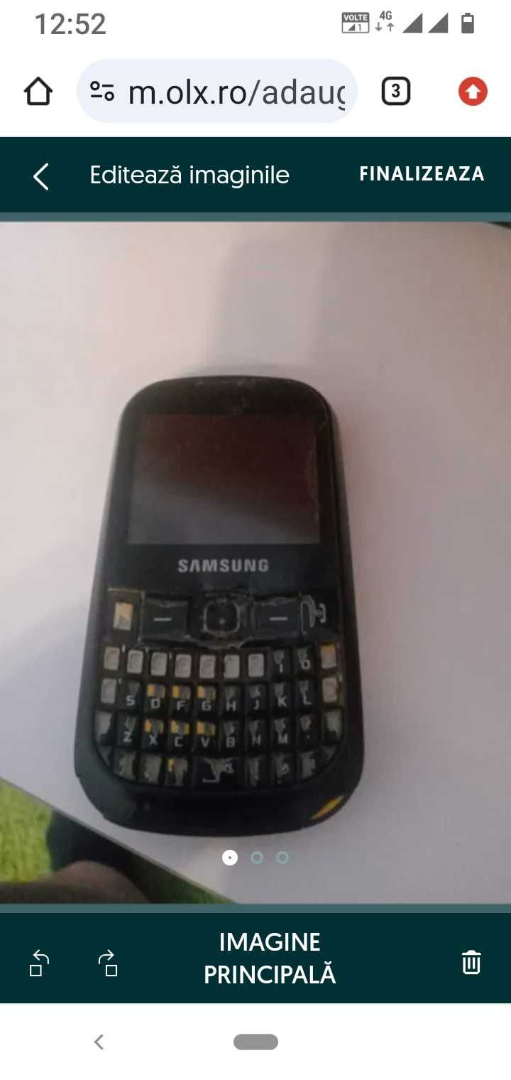 Telefon Samsung GT b3210 pentru piese este complet dar nu se aprinde