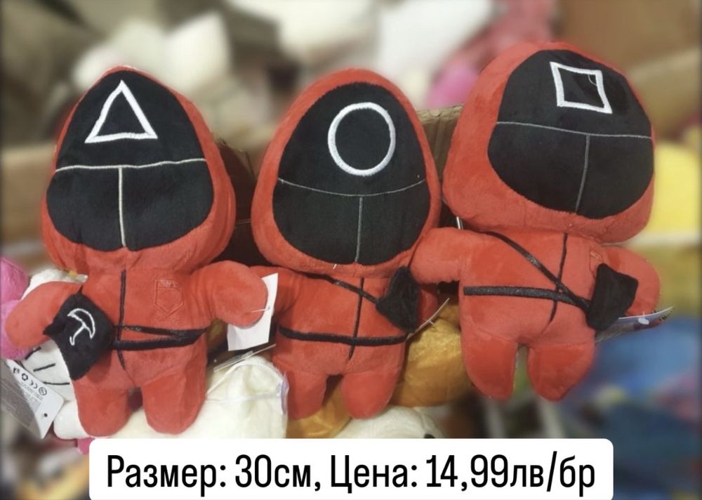 ПРОМО! Фигурки Squid Game/игра на Калмари/Squid Game mask/маски