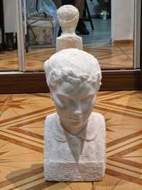 Statueta statuie sculptura interbelica ruseasca marmura 50kg 45x22x22