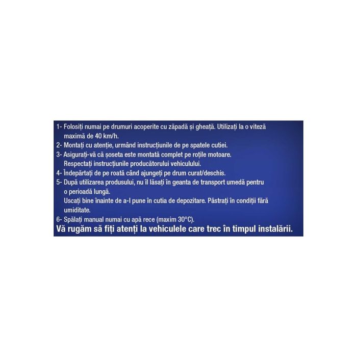 Lanturi Auto Textile Zapada 3D Super-X pentru anvelope