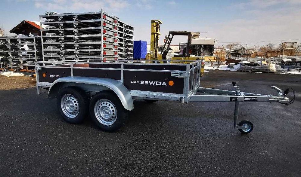 Remorca Cluj/ SUDATA, 2 Axe * 750 Kg: Dimensiuni 250*135*400 cm !
