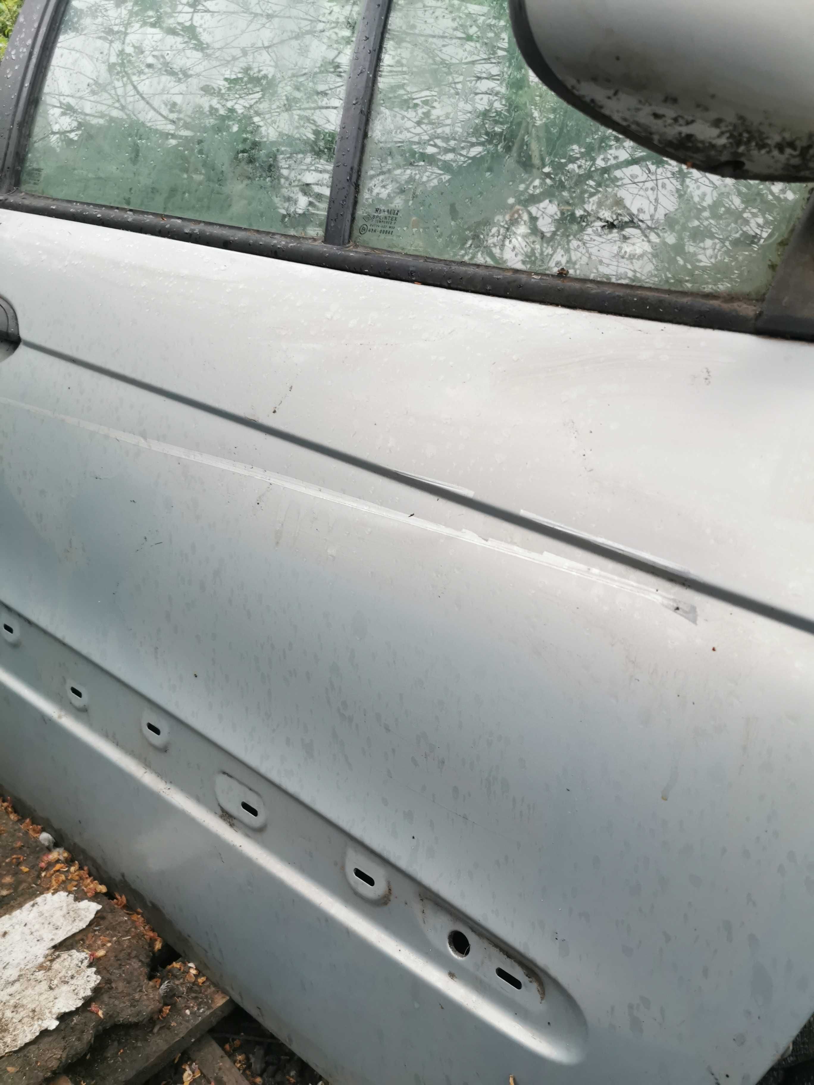 предна дясна врата с огледало за Renault megane scenic