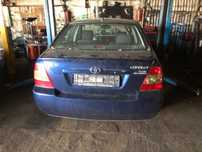 Piese Toyota Corolla limuzina facelift E12 1.4 diesel 1ND-TV albastru