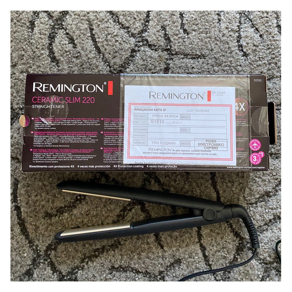 Преса Remington CERAMIC SLIM 220